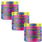 Kit 3X Panic Pr�-Treino - 300g Ma�a Verde - Adaptogen