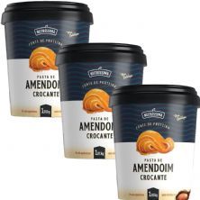 Kit 3X Pasta Amendoim Integral - 1010g Crocante -  Nutr�ssima