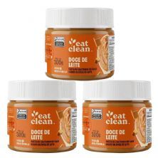 Kit 3X Pasta Castanha de Caju - 300g Doce de Leite - Eat Clean