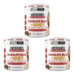 Kit 3X Pasta de amendoim - 1010g Chocolate Belga Whey - AmendoMel