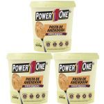 Kit 3X Pasta de Amendoim - 500g Beijinho - Power One