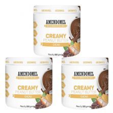 Kit 3X Pasta de Amendoim - 500g Mel e Cacau - AmendoMel