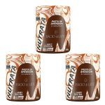 Kit 3X Pasta de Amendoim Bacio di Latte - 600g Caramelo Salgado - Nutrata