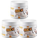 Kit 3X Pasta de Amendoim com Whey - 500g Coconut com Chocolate Branco - Rock Peanut