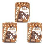 Kit 3X Pasta de Amendoim com Whey - 600g Brownie - Nutrata
