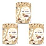 Kit 3X Pasta de Amendoim com Whey - 600g Leite Trufado - Nutrata