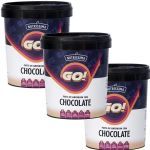 Kit 3X Pasta de Amendoim Go! - 400g Chocolate - Nutr�ssima