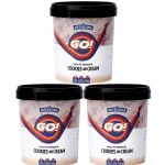Kit 3X Pasta de Amendoim Go! - 400g Cookies And Cream - Nutr�ssima
