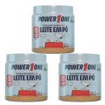 Kit 3X Pasta de Amendoim Snoopy - 600g Leite em P� - Power One