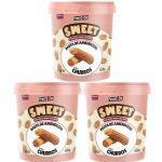 Kit 3X Pasta de Amendoim Sweet - 500g Churros - Power One