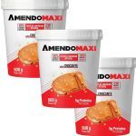 Kit 3X Pasta Integral de Amendoim - 500g Crocante- AmendoMaxi