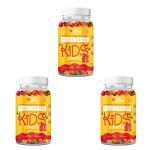 Kit 3X Picky Eater Multivitamin For Kids - 30 Gomas Frutas Vermelhas - True Source
