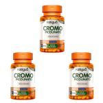 Kit 3X Picolinato de Cromo - 30 C�psulas - Katigu�