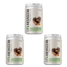 Kit 3X P�s-treino Recovery - 900g Vegan Golden Chocolate - True Source