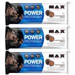 Kit 3X Power Protein Bar - 1 unidade 90g Dark Chocolate Truffle - Max Titanium