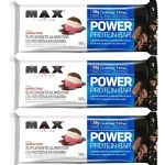Kit 3X Power Protein Bar - 1 Unidade 90g Napolitano - Max Titanium