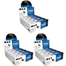 Kit 3X Power Protein Bar - 12 unidades 41g Dark Chocolate Truffle - Max Titanium