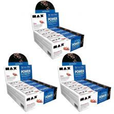 Kit 3X Power Protein Bar - 12 unidades 41g Morango Sensation - Max Titanium