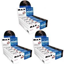 Kit 3X Power Protein Bar - 12 Unidades 41g Napolitano - Max Titanium