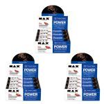 Kit 3X Power Protein Bar - 8 unidades 90g Morango Sensation - Max Titanium