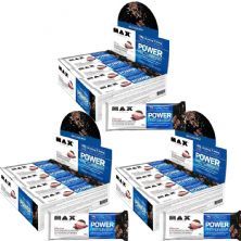 Kit 3X Power Protein Bar - 8 unidades 90g Napolitano - Max Titanium
