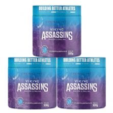 Kit 3X Pr� Treino Viking Assassins - 300g Blue Heaven - Canibal