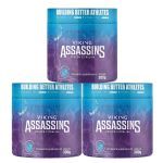 Kit 3X Pr� Treino Viking Assassins - 300g Blue Heaven - Canibal
