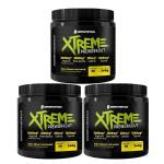 Kit 3X Pr�-treino Xtreme - 240g Abacaxi com Hortel� - NewNutrition