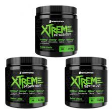 Kit 3X Pr�-treino Xtreme - 240g  Lim�o - NewNutrition