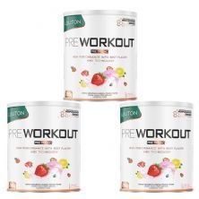 Kit 3X Pr� Workout - 200g Pink Lemonade - Lauton Nutrition