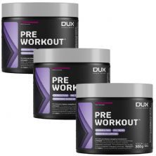 Kit 3X Pre Workout Original - 300g Pink Lemonade - Dux Nutrition