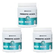 Kit 3X Prebiotic Acacia - 240g Sabor Natural - NewNutrition