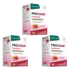 Kit 3X Procran Cranberry - 30 C�psulas - Lauton Nutrition