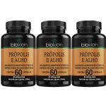 Kit 3X Pr�polis e Alho - 60 C�psulas - Bioklein