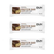 Kit 3X Protein Bar - 1 Unidade 60g Chocolate Com Amendoim - Dux Nutrition