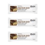 Kit 3X Protein Bar - 1 Unidade 60g Chocolate Com Amendoim - Dux Nutrition