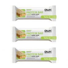 Kit 3X Protein Bar - 1 Unidade 60g Torta de Lim�o - Dux Human Healt