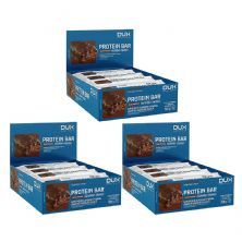 Kit 3X Protein Bar - 12 Unidades 60g Chocolate e Avel� - Dux Nutrition