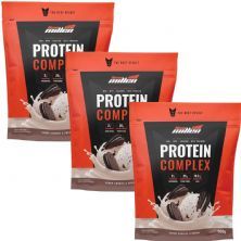Kit 3X Protein Complex - 900g Refil Cookies & Cream - New Millen