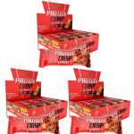 Kit 3X Protein Crisp Bar - 12 Unidades 45g Churros com Doce de Leite - IntegralM�dica