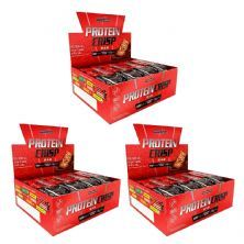 Kit 3X Protein Crisp Bar - 12 Unidades 45g Cookies And Cream - IntegralM�dica
