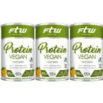 Kit 3X Protein Vegan Plant Based - 450g Banana - FTW
