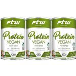 Kit 3X Protein Vegan Plant Based - 450g Coco - FTW