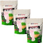 Kit 3X Proteina da Ervilha - 450g Refil Morango - NewNutrition