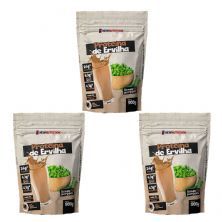 Kit 3X Prote�na da Ervilha - 900g Refil Caf� - NewNutrition