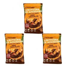 Kit 3X Proteina de Amendoim - 1 Unidade 40g Chocolate - AmendoPr�