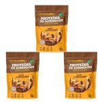 Kit 3X Proteina de Amendoim - 900g Refil Cappuccino - AmendoPro