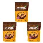 Kit 3X Proteina de Amendoim - 900g Refil Chocolate - AmendoPro