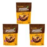 Kit 3X Proteina de Amendoim - Refil 400g Chocolate - AmendoPro