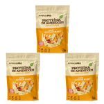 Kit 3X Prote�na de Amendoim - Refil 400g Chocolate Branco - AmendoPro